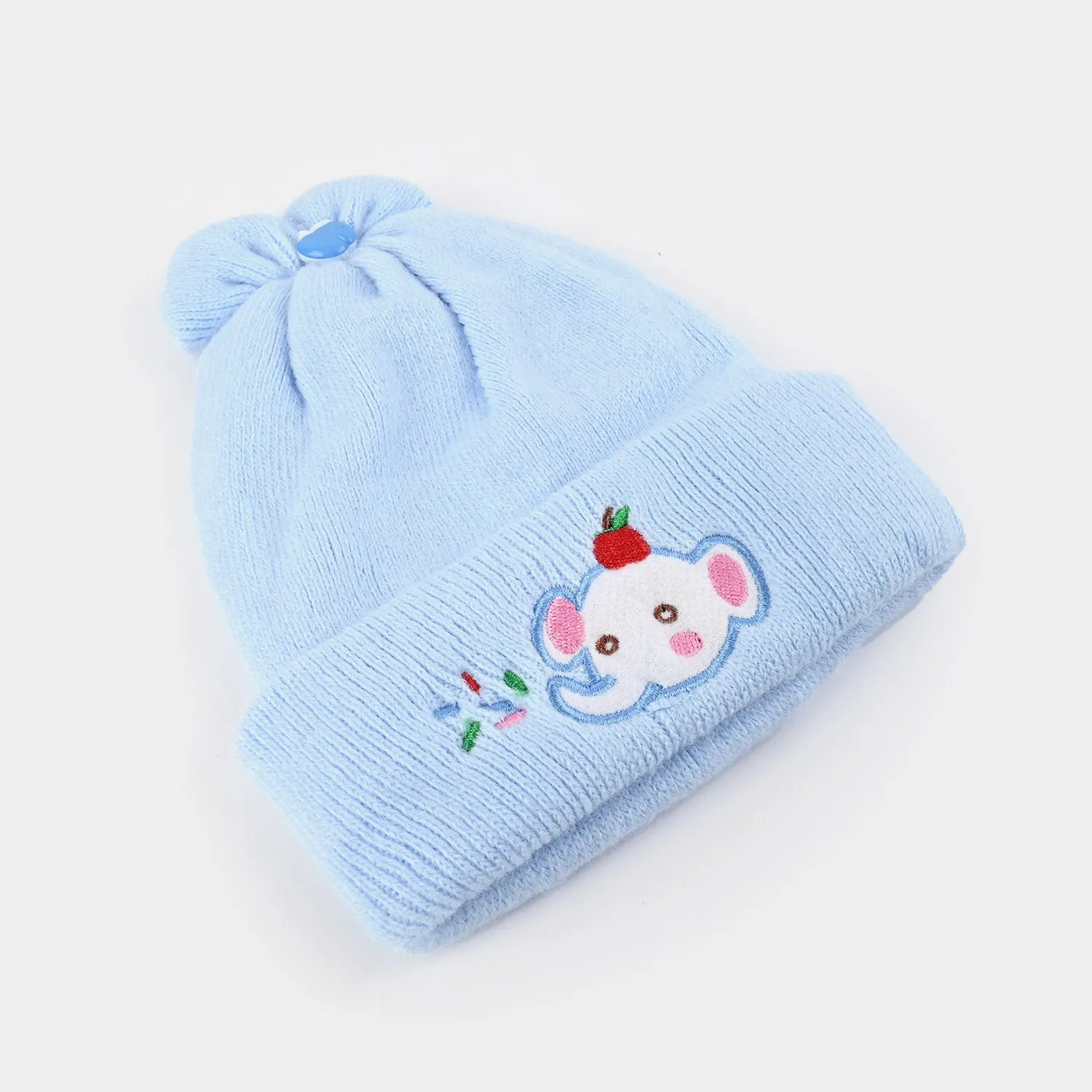 Baby Winter Cap/Hat  Elephant Embroidered | 6M 