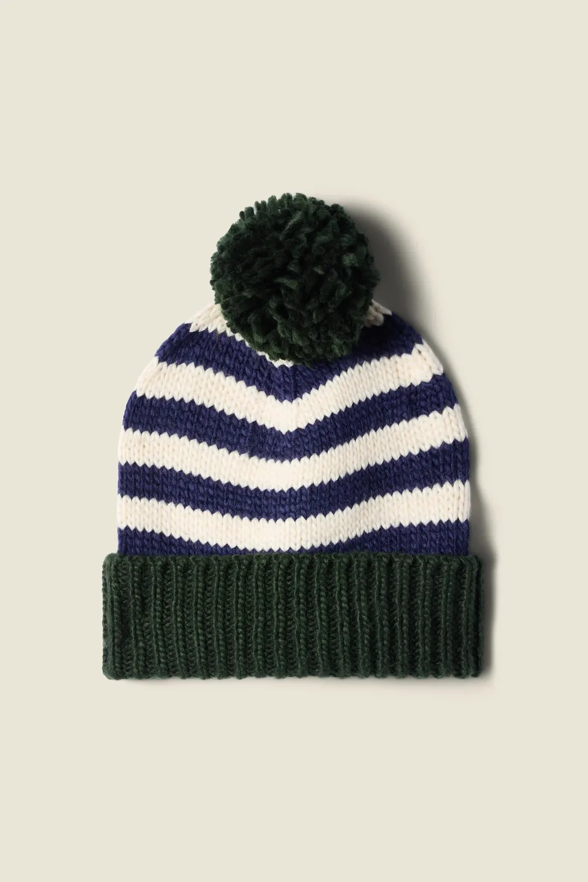 Beanie ~ Blue Stripe