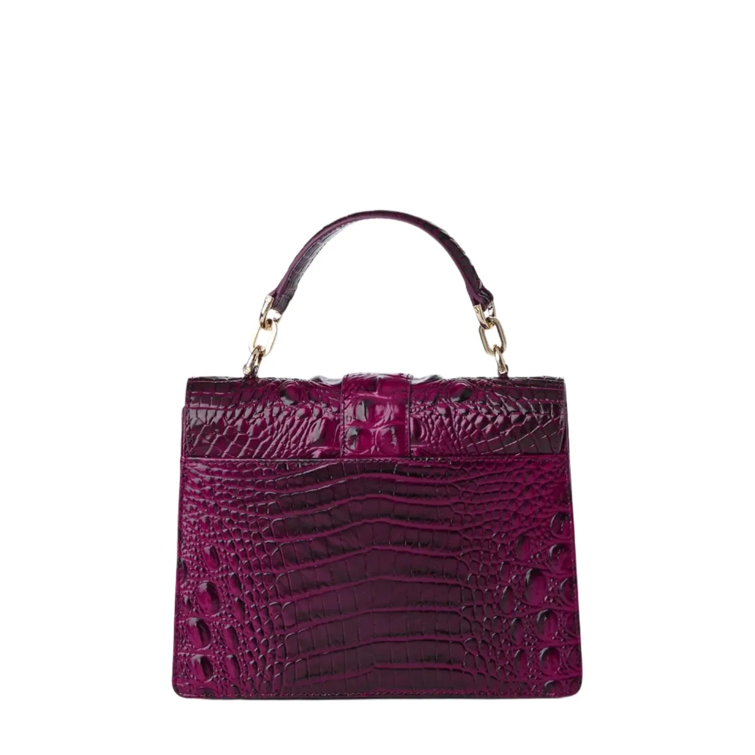 BRAHMIN Small Hallie Satchel Handbag