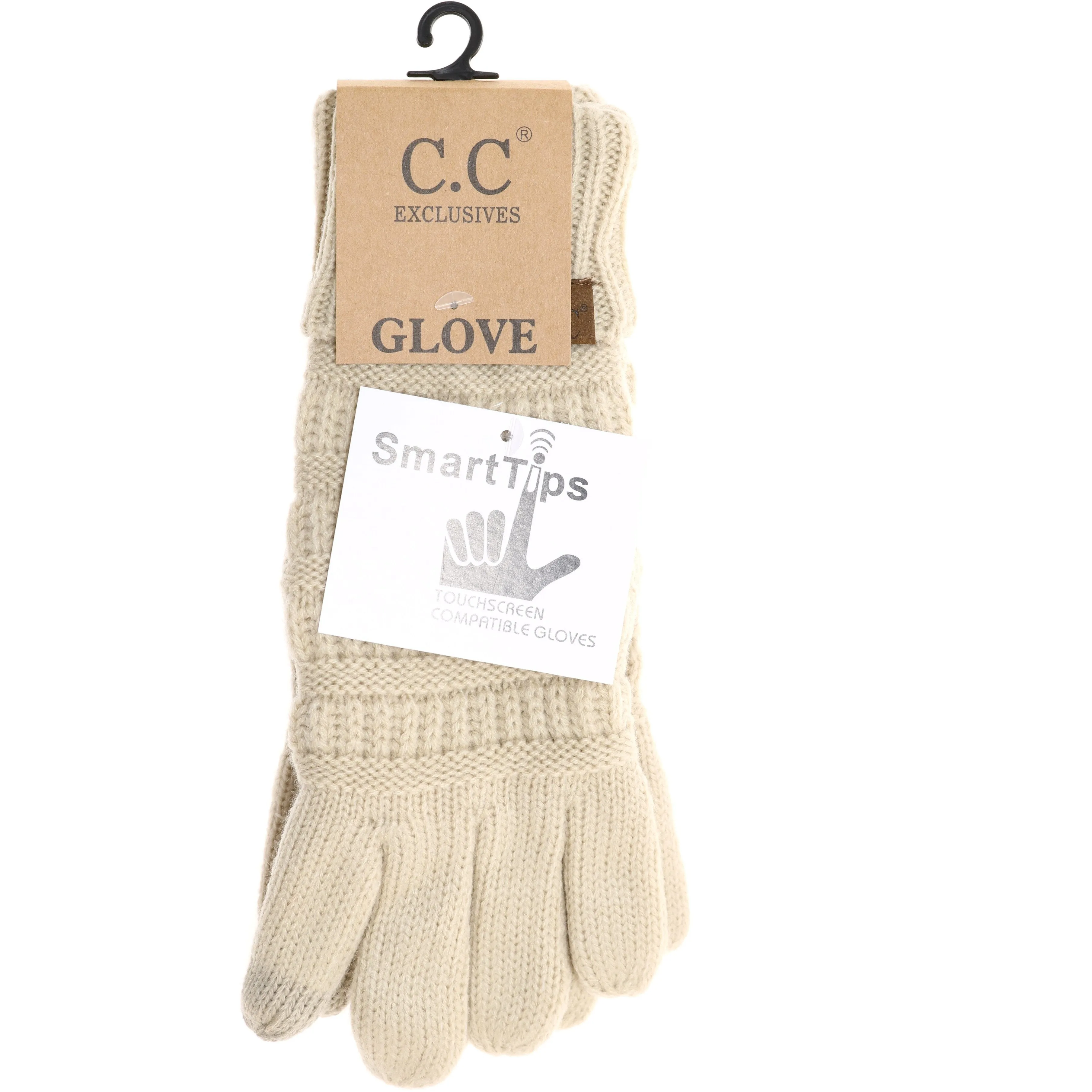 CC Knit Gloves - Solid