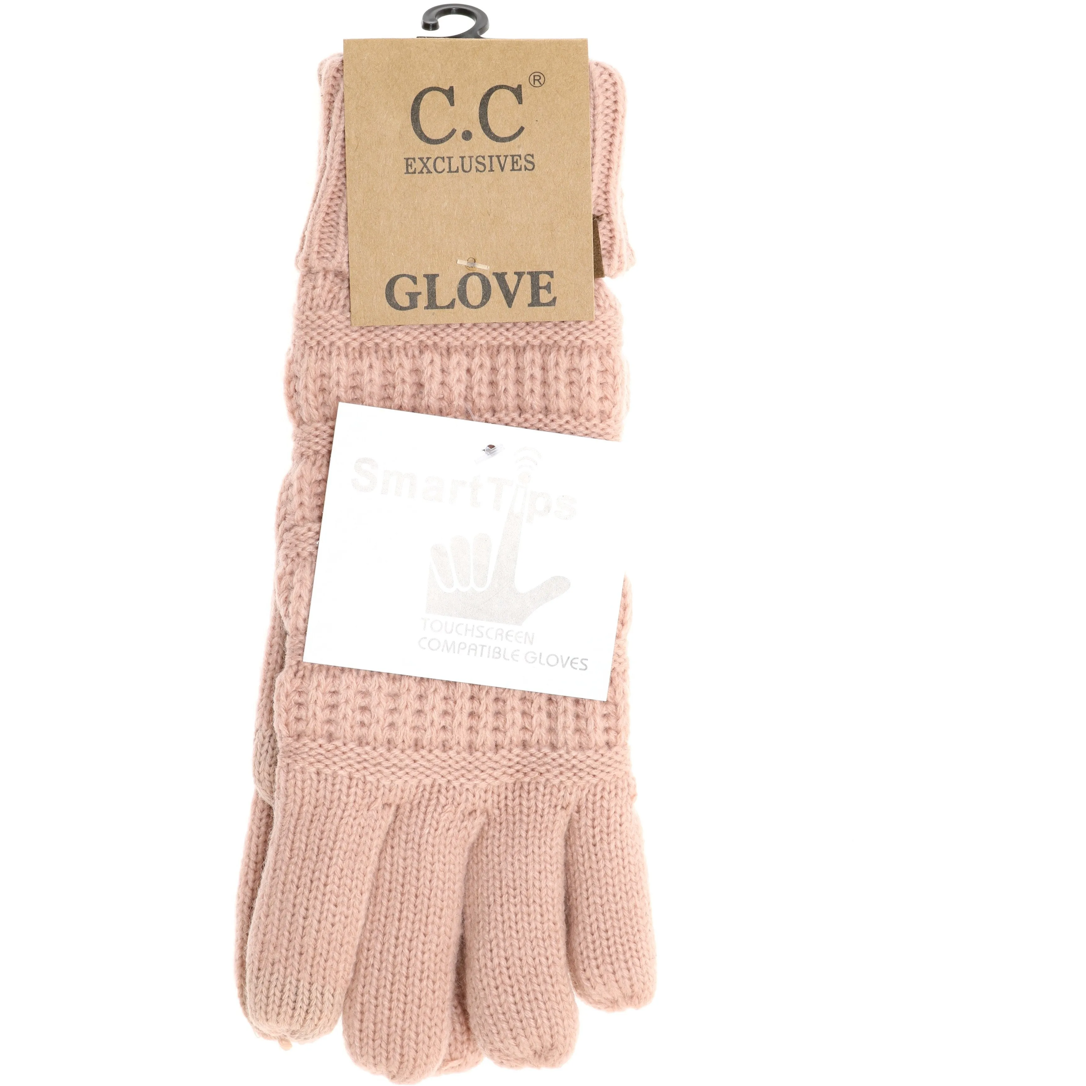 CC Knit Gloves - Solid