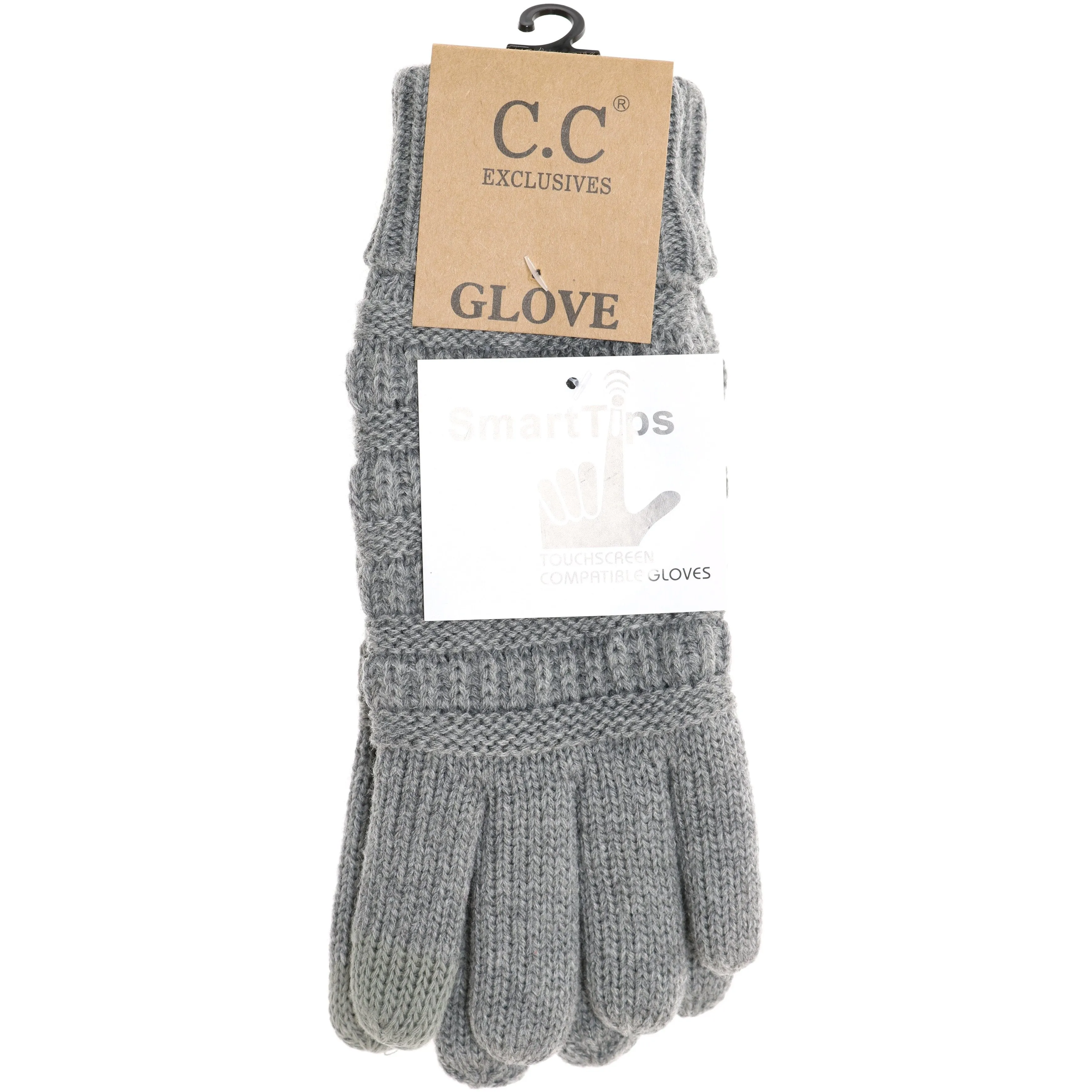 CC Knit Gloves - Solid