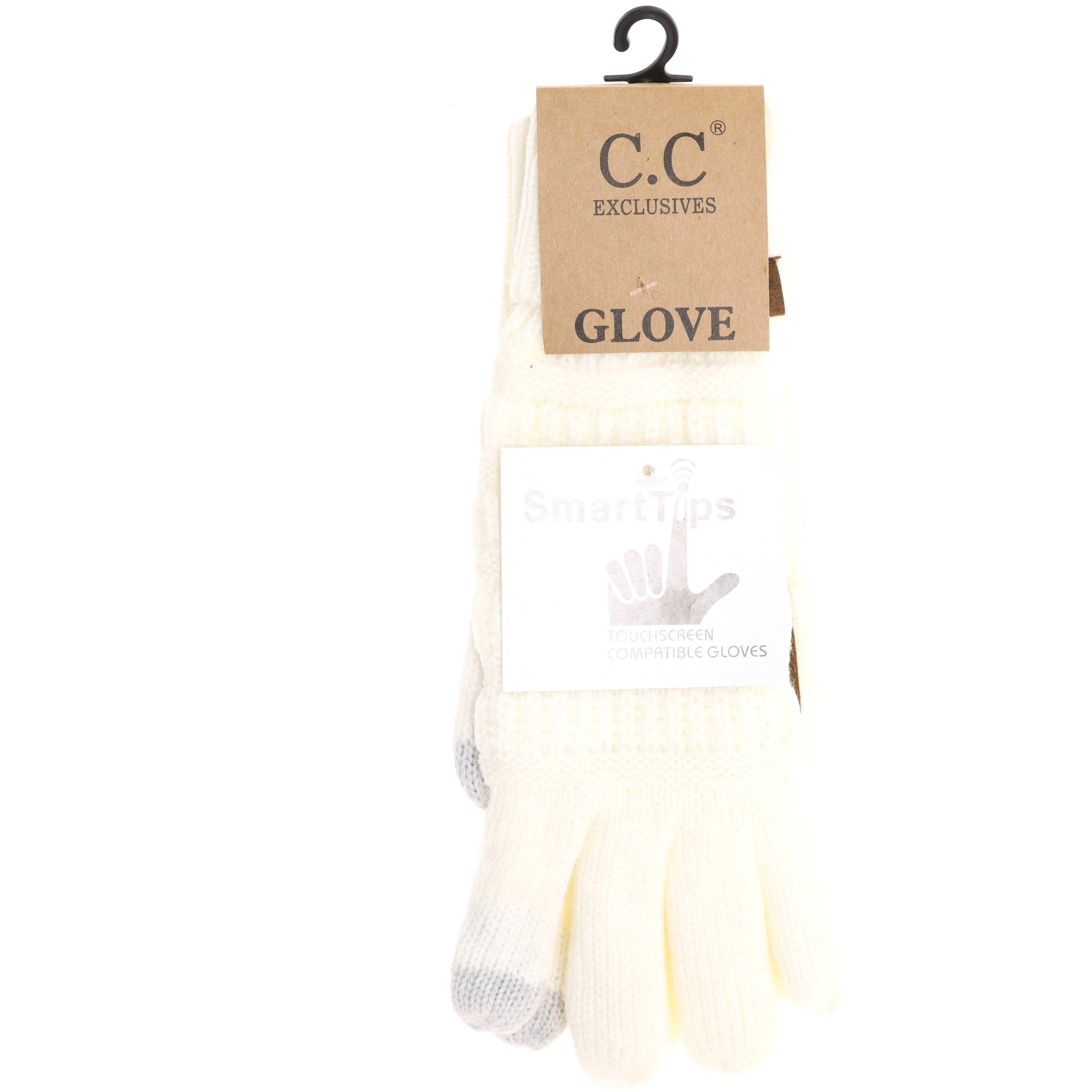 CC Knit Gloves - Solid