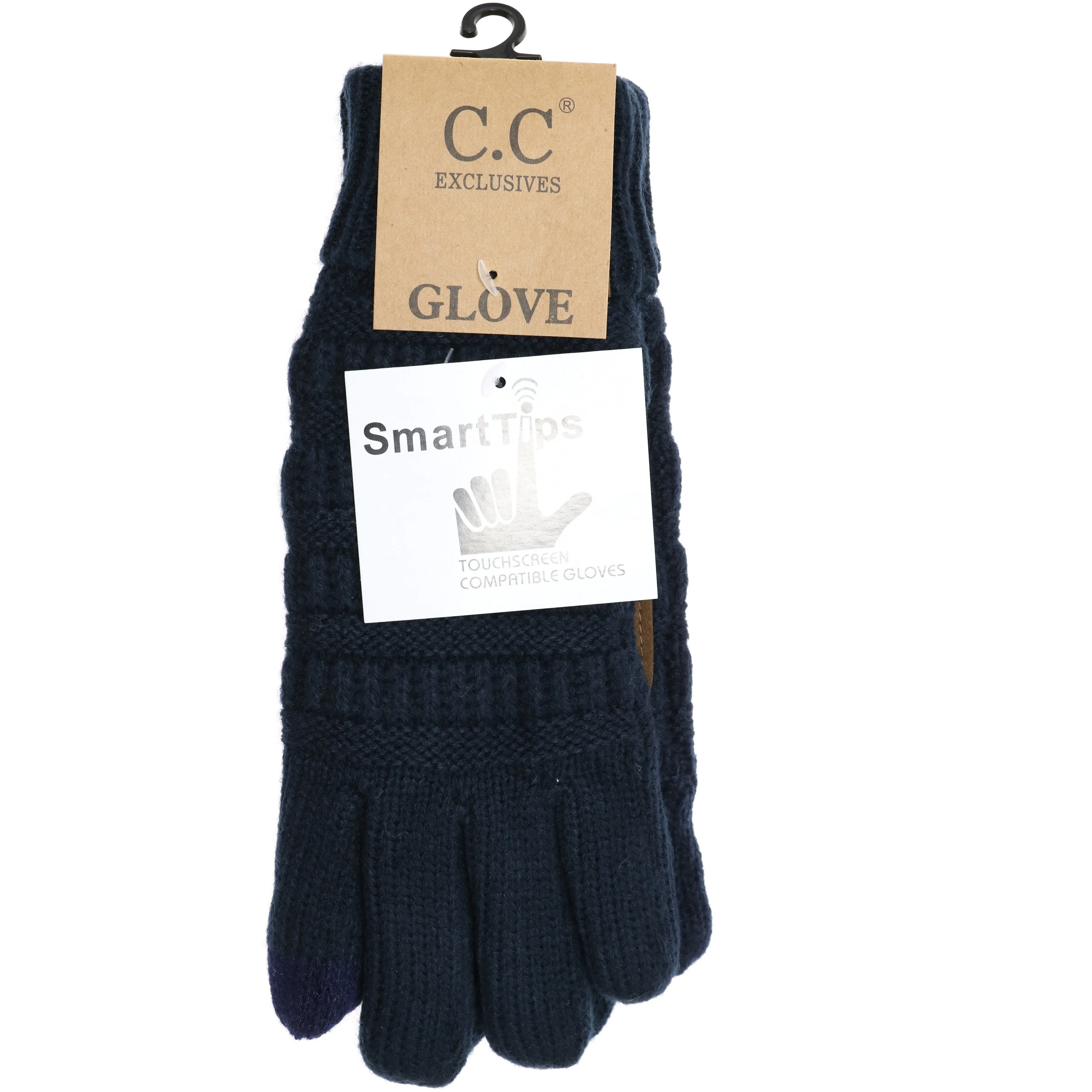 CC Knit Gloves - Solid