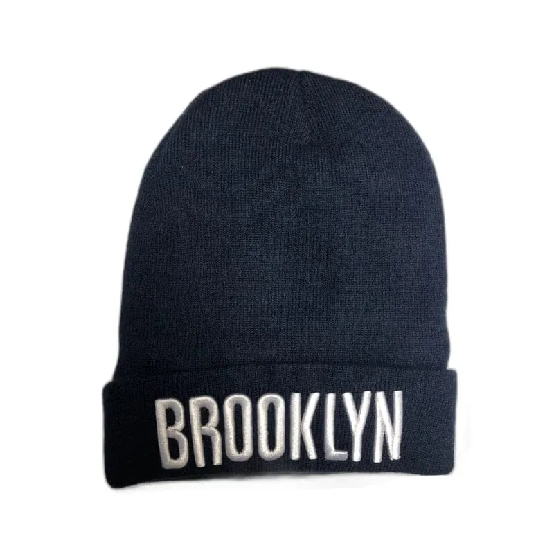 Classic NY Winter Hat Beanies with Thick Fur