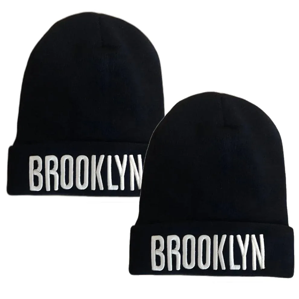 Classic NY Winter Hat Beanies with Thick Fur