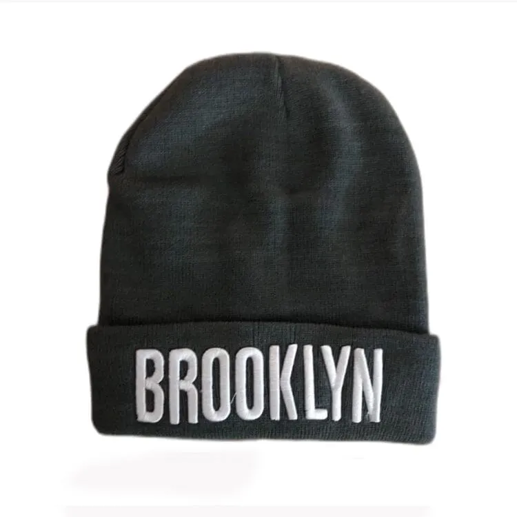 Classic NY Winter Hat Beanies with Thick Fur