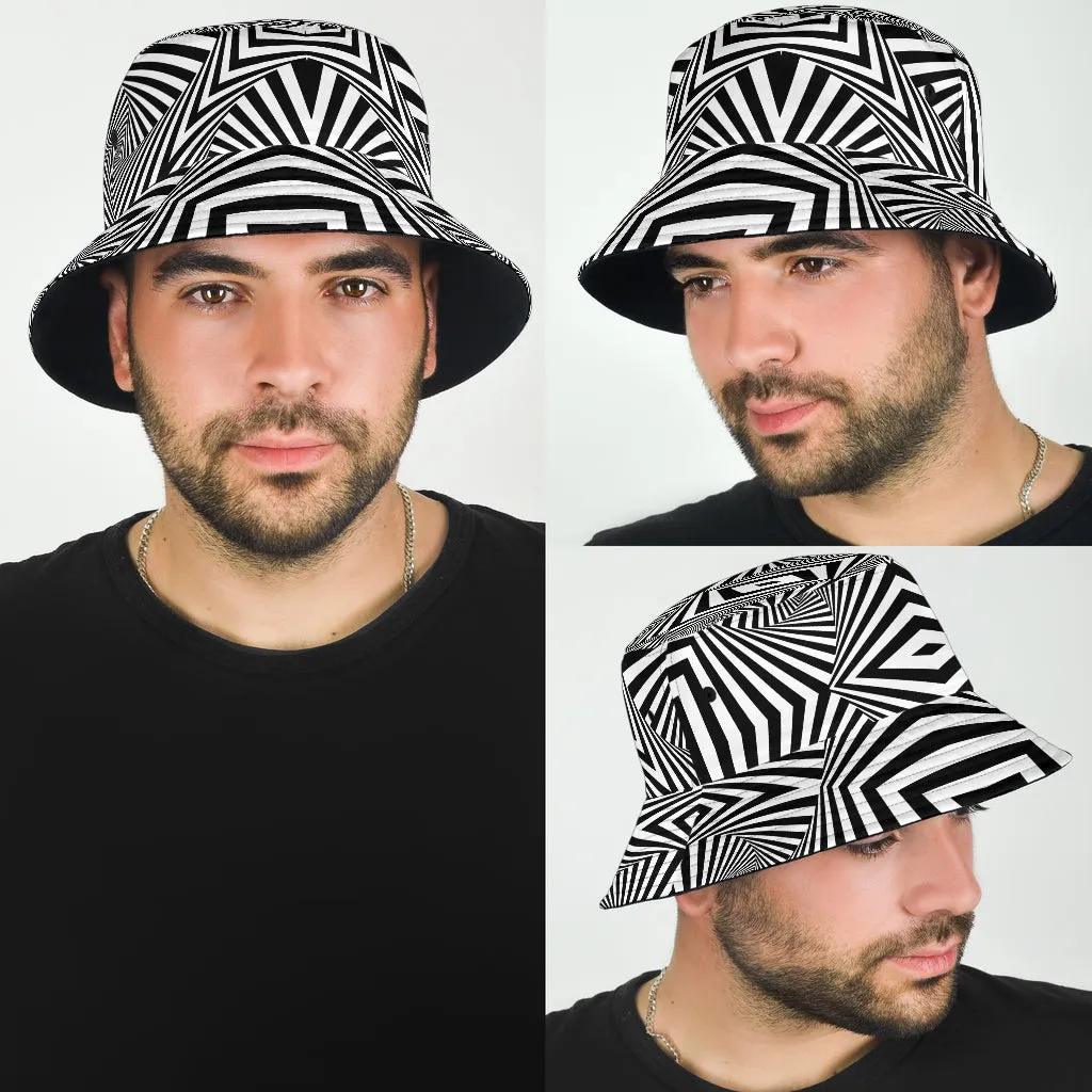 Closed Eye Visuals Bucket Hat | Hubert S