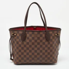 Damier Ebene Canvas Neverfull PM Bag