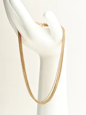 Elegant Multi Chain Necklace