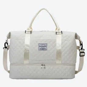 Elegant Quilted Weekend Duffel Bags