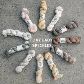 Foxy Lady Speckles - The Farmer's Daughter Fibers