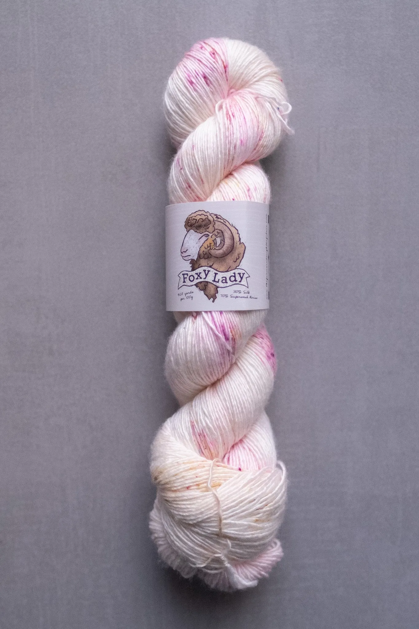 Foxy Lady Speckles - The Farmer's Daughter Fibers