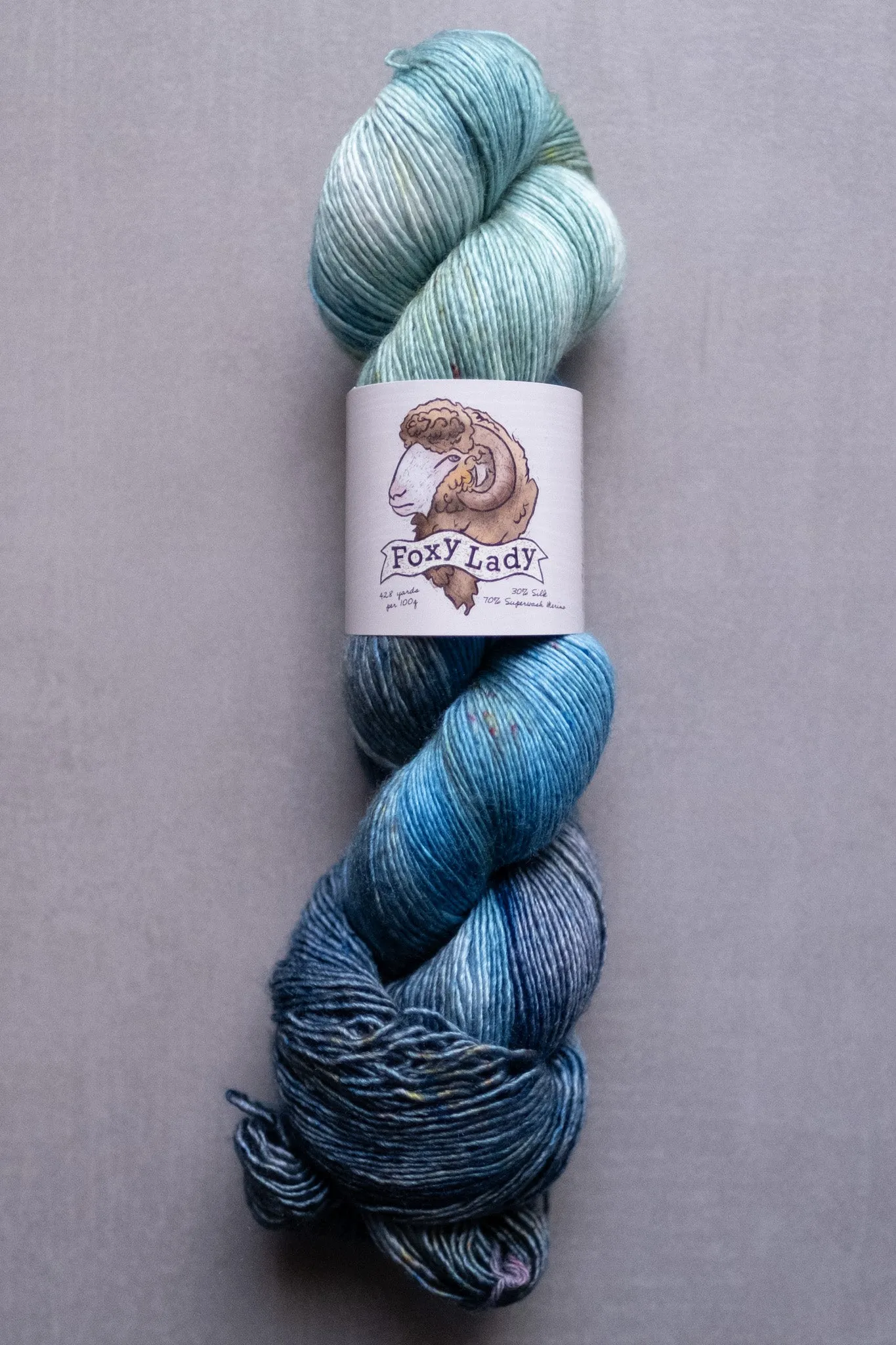 Foxy Lady Speckles - The Farmer's Daughter Fibers