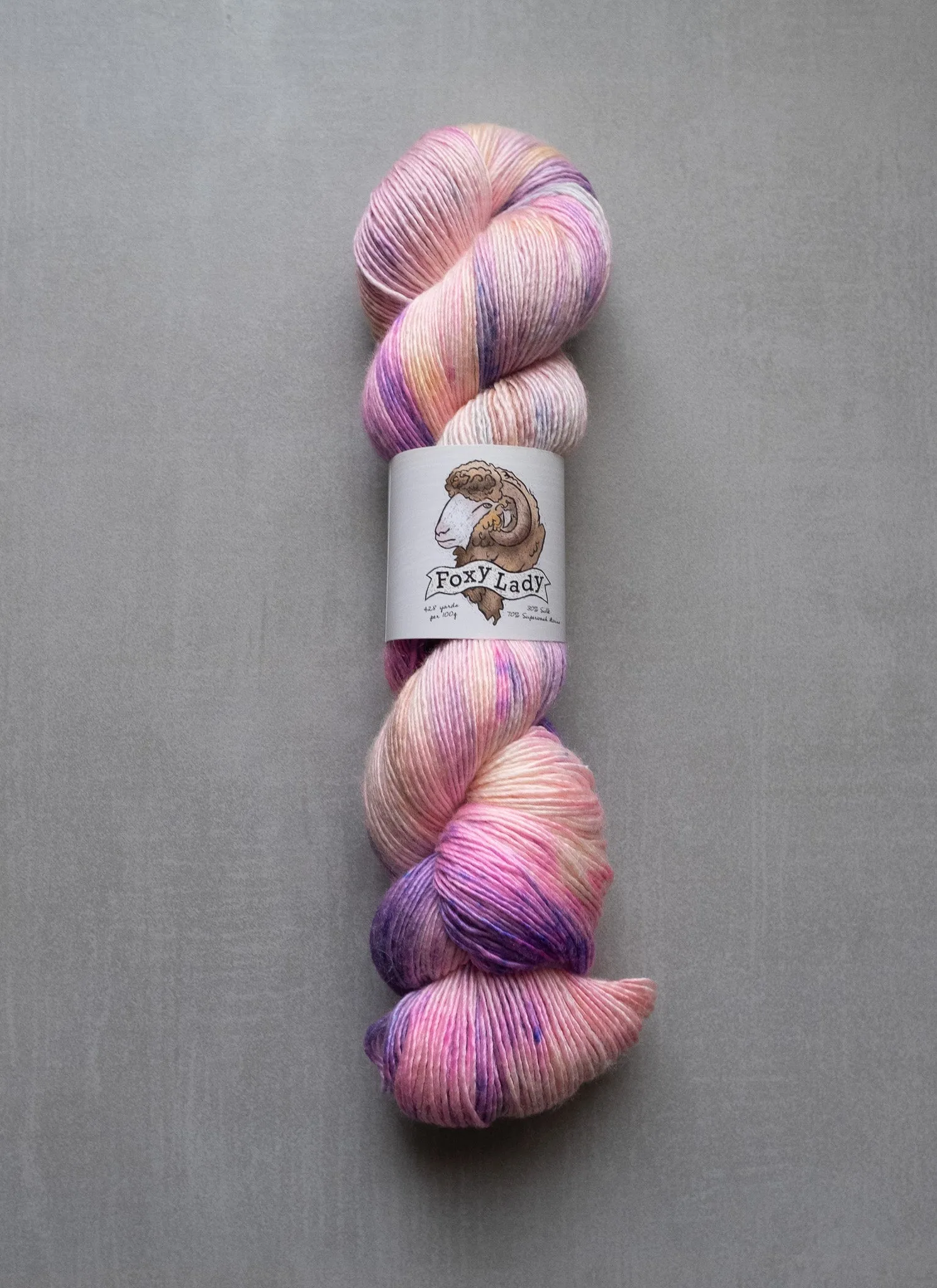 Foxy Lady Speckles - The Farmer's Daughter Fibers