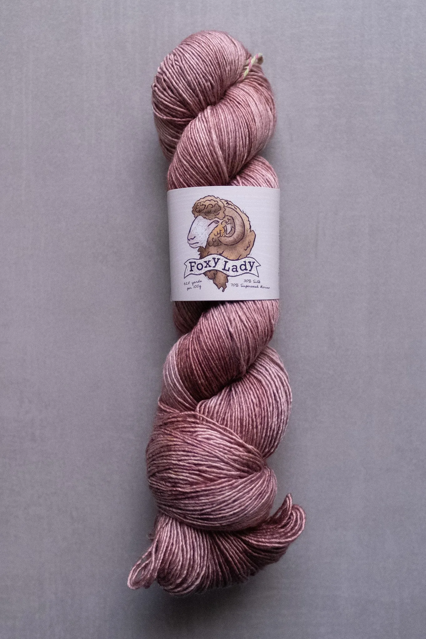 Foxy Lady Speckles - The Farmer's Daughter Fibers