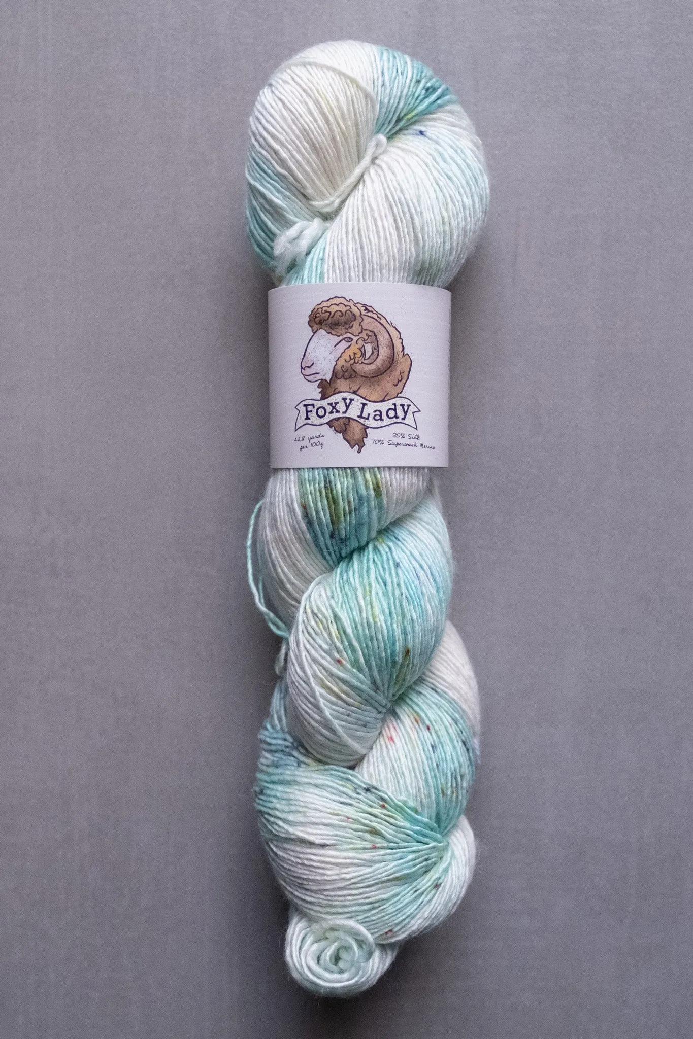 Foxy Lady Speckles - The Farmer's Daughter Fibers