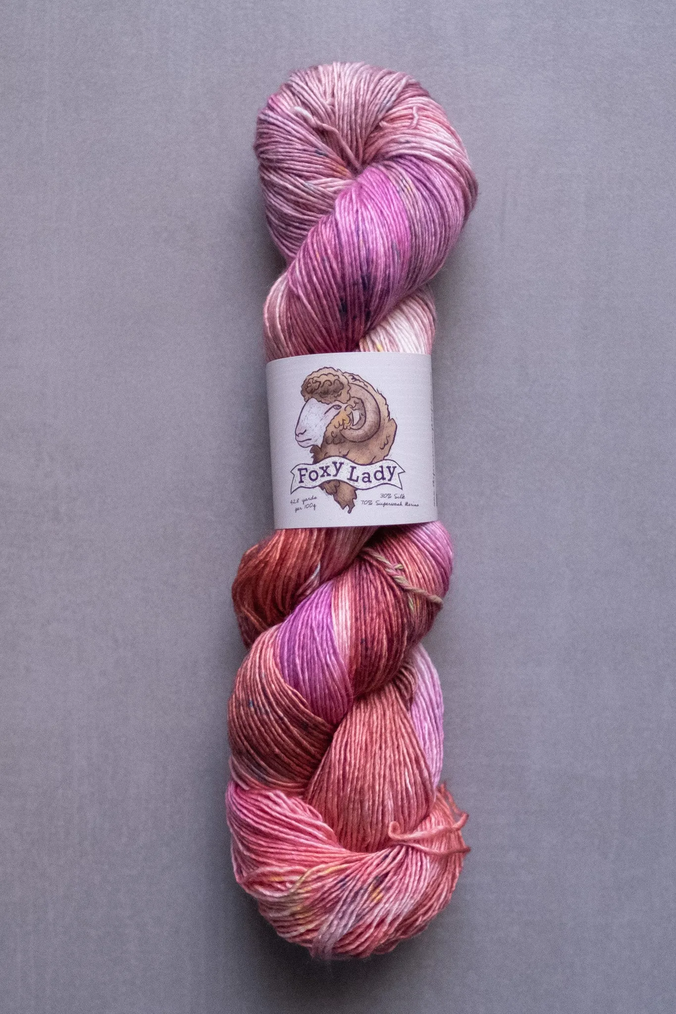 Foxy Lady Speckles - The Farmer's Daughter Fibers