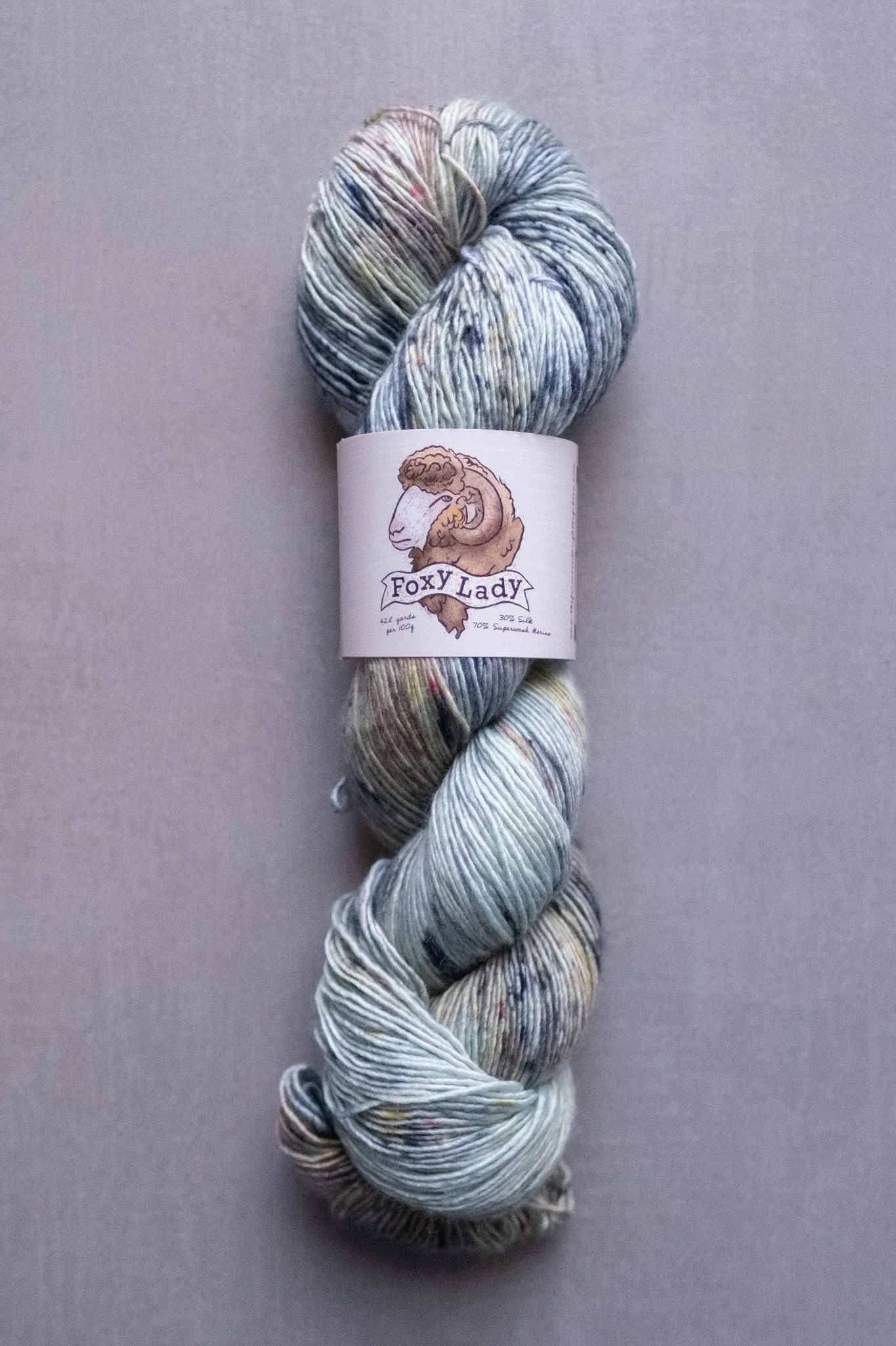 Foxy Lady Speckles - The Farmer's Daughter Fibers