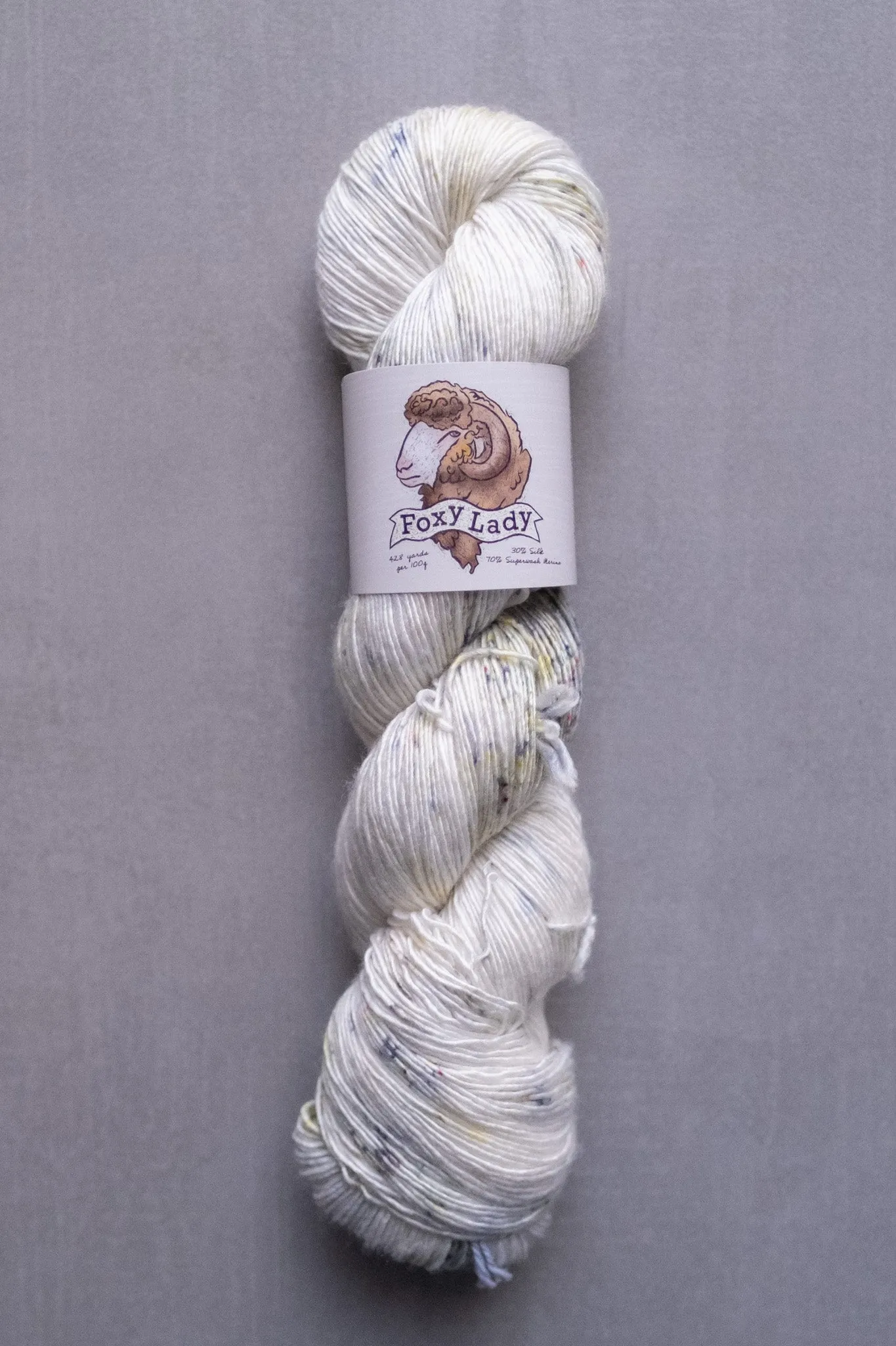 Foxy Lady Speckles - The Farmer's Daughter Fibers