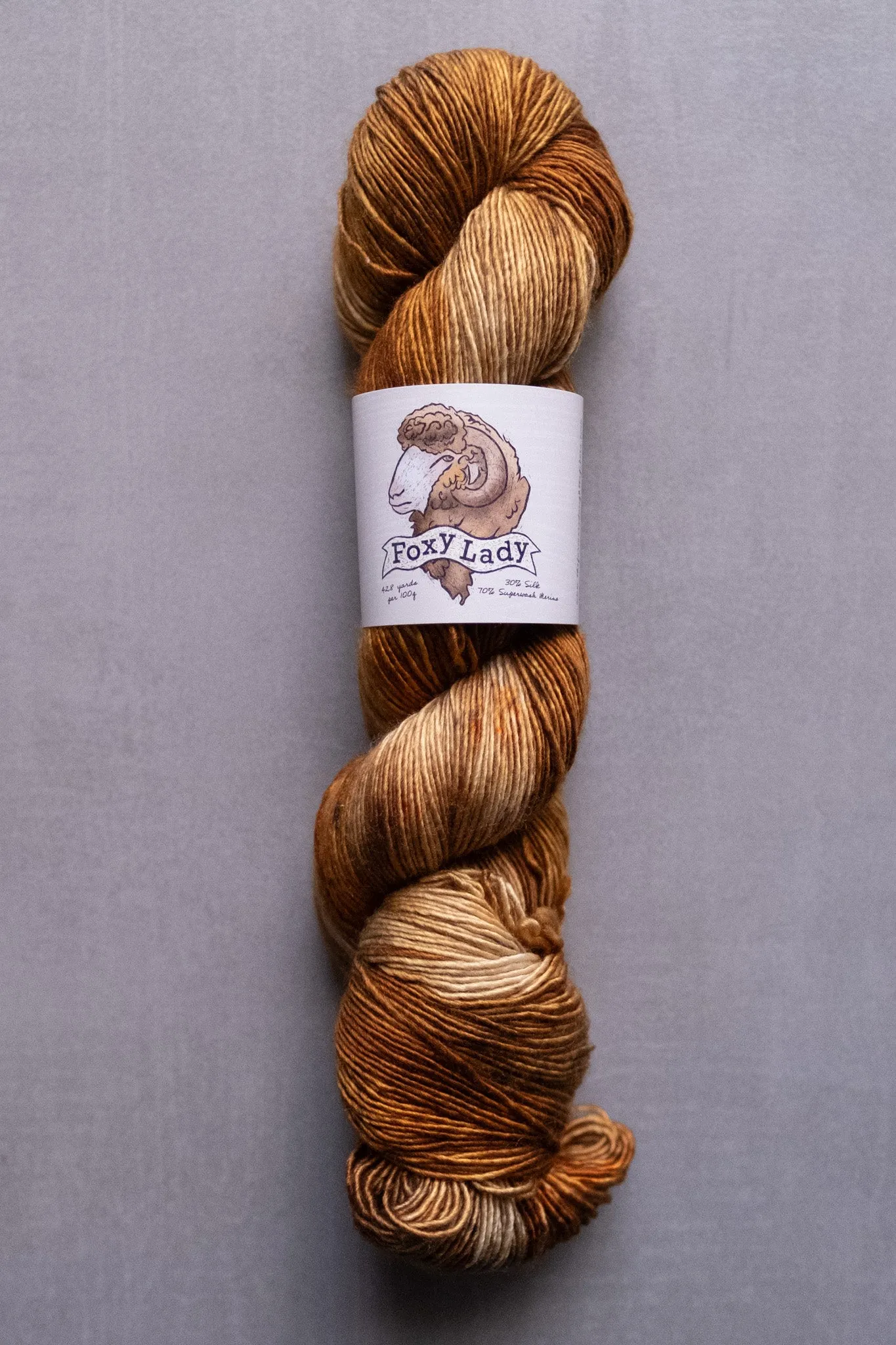 Foxy Lady Speckles - The Farmer's Daughter Fibers