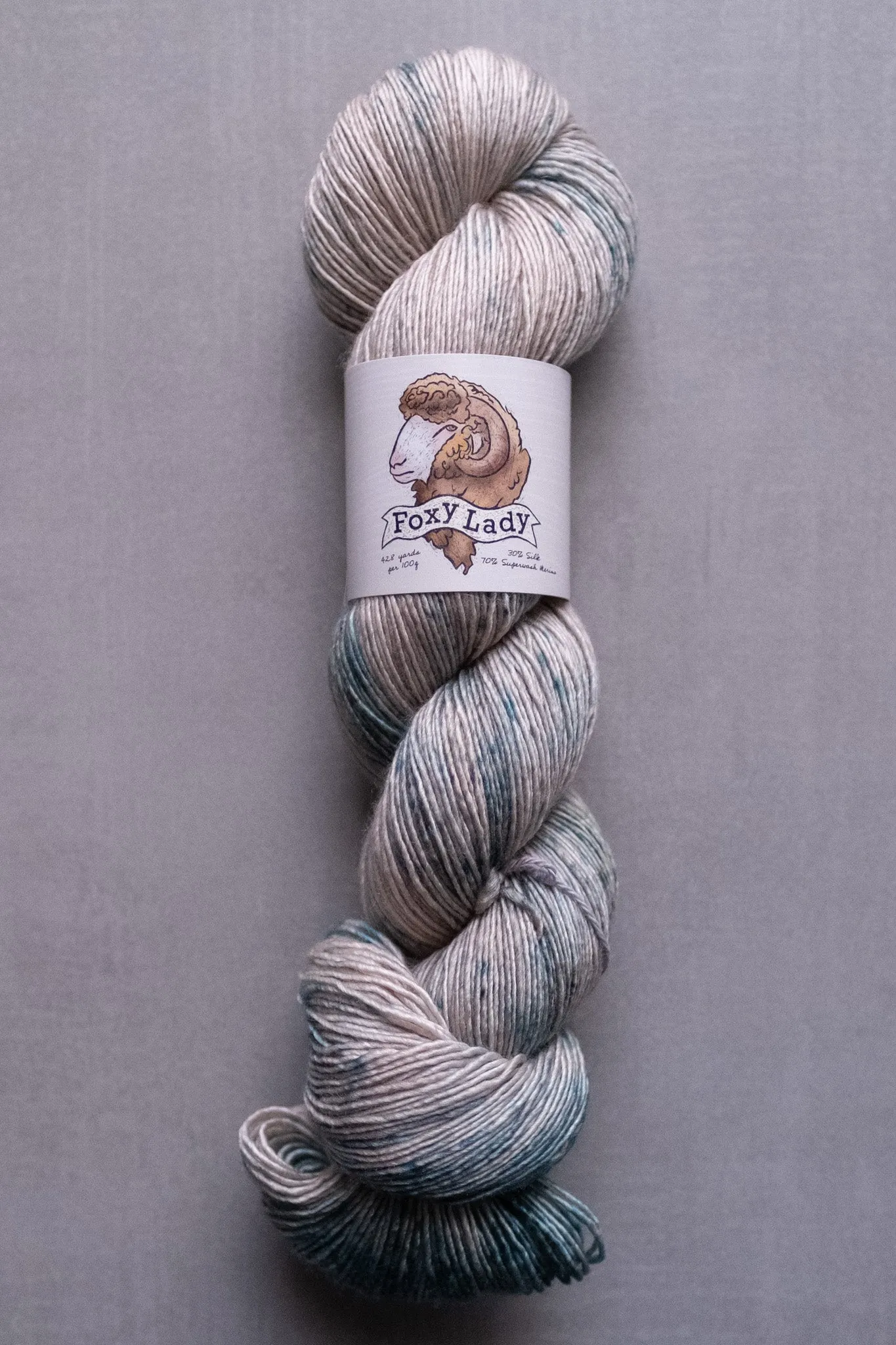 Foxy Lady Speckles - The Farmer's Daughter Fibers