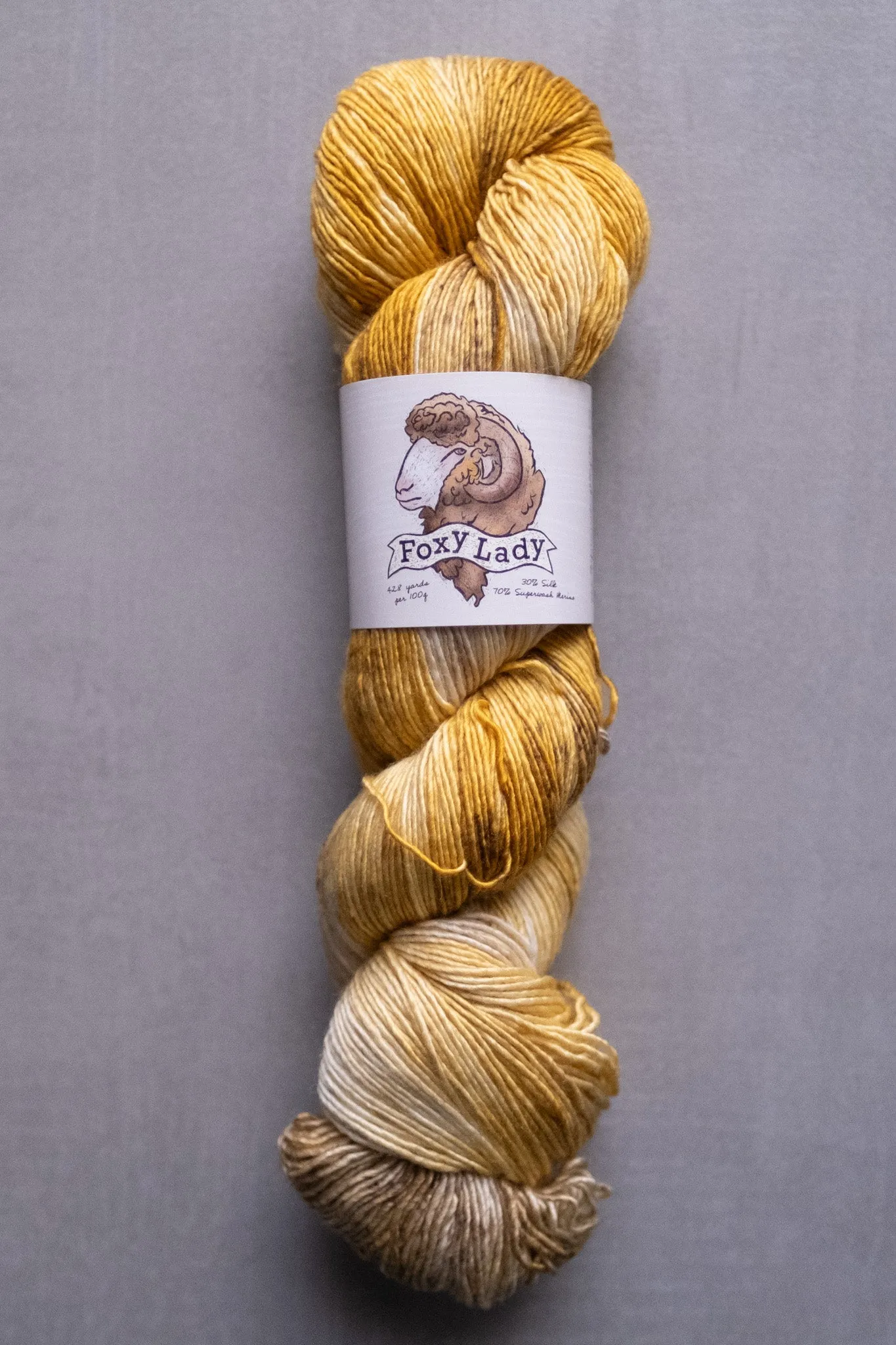 Foxy Lady Speckles - The Farmer's Daughter Fibers