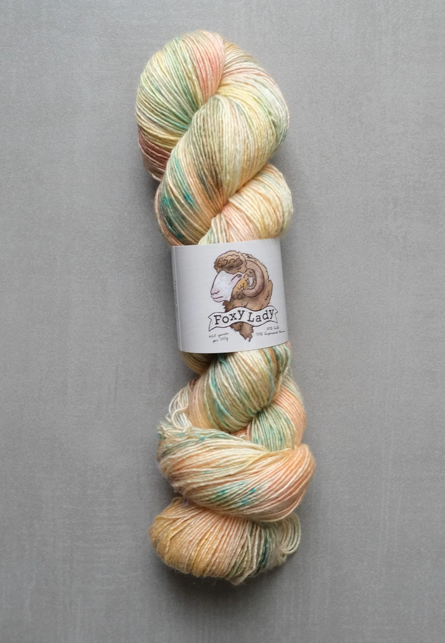 Foxy Lady Speckles - The Farmer's Daughter Fibers