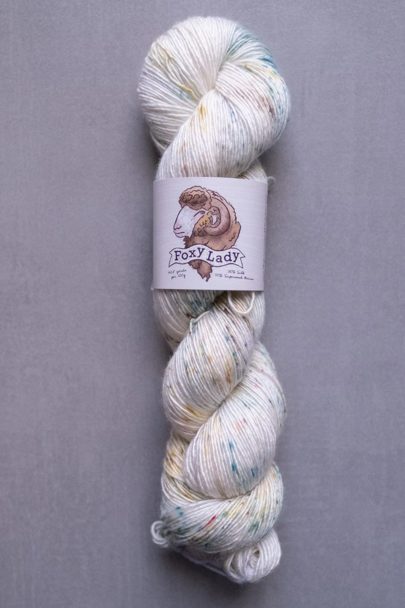 Foxy Lady Speckles - The Farmer's Daughter Fibers