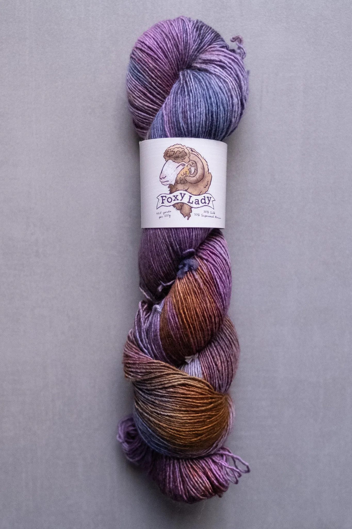 Foxy Lady Speckles - The Farmer's Daughter Fibers