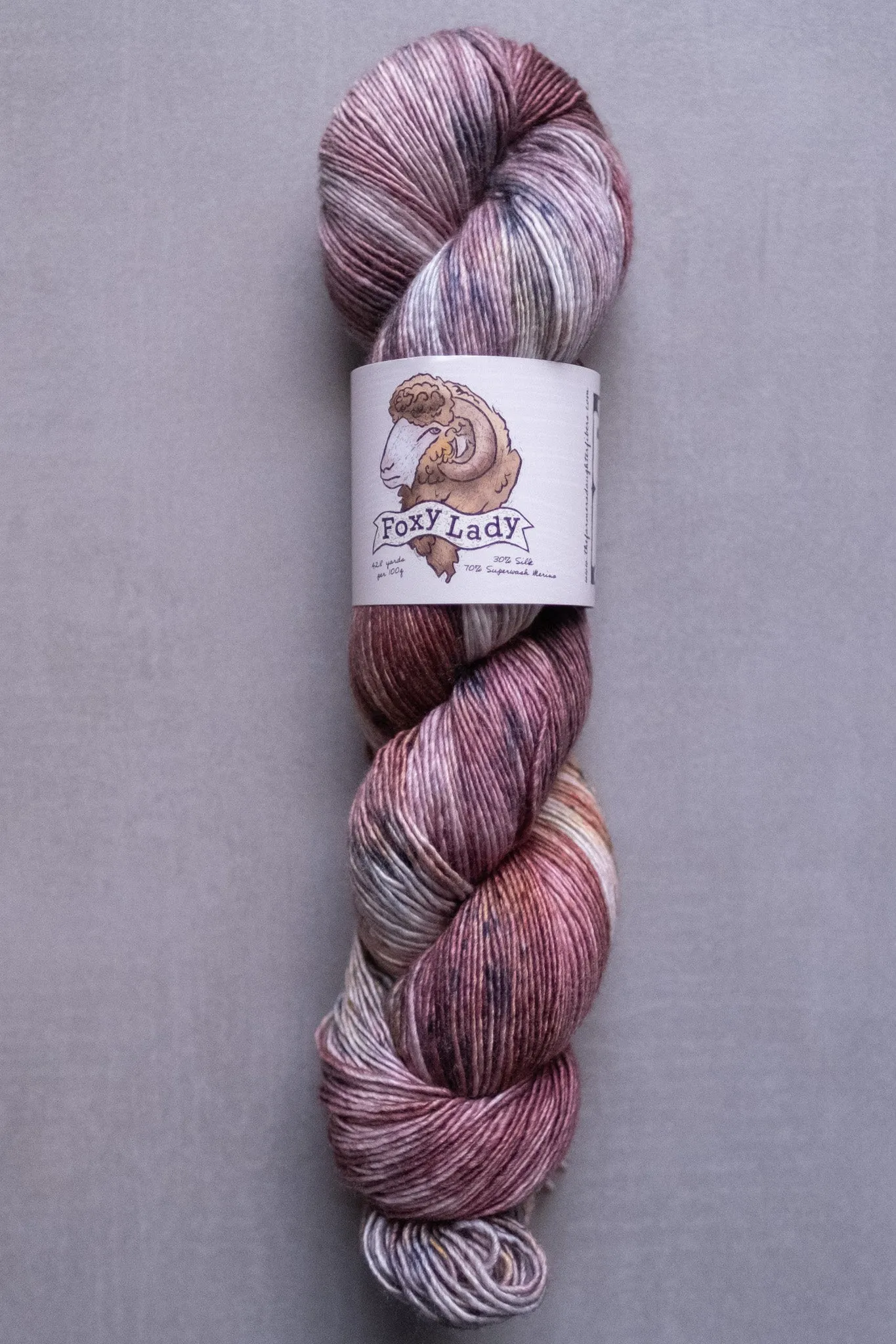 Foxy Lady Speckles - The Farmer's Daughter Fibers