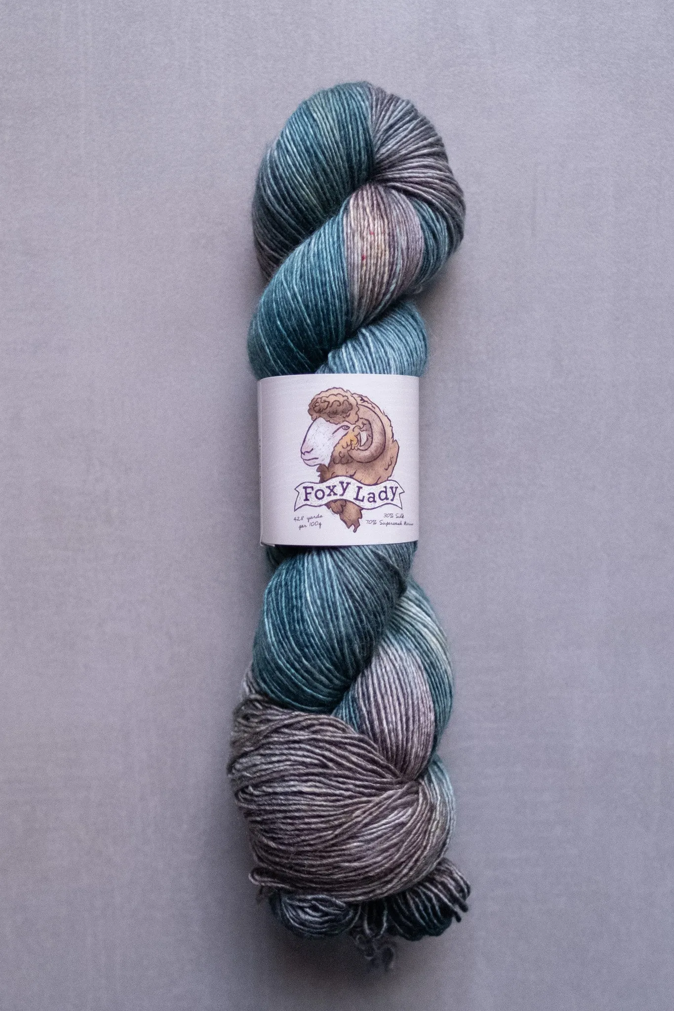 Foxy Lady Speckles - The Farmer's Daughter Fibers