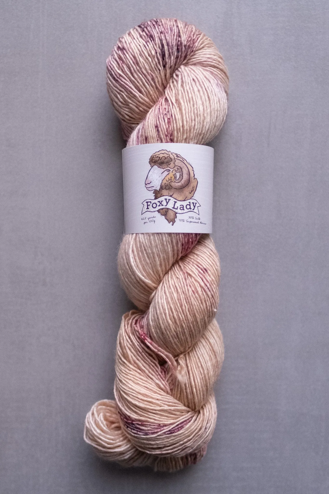 Foxy Lady Speckles - The Farmer's Daughter Fibers