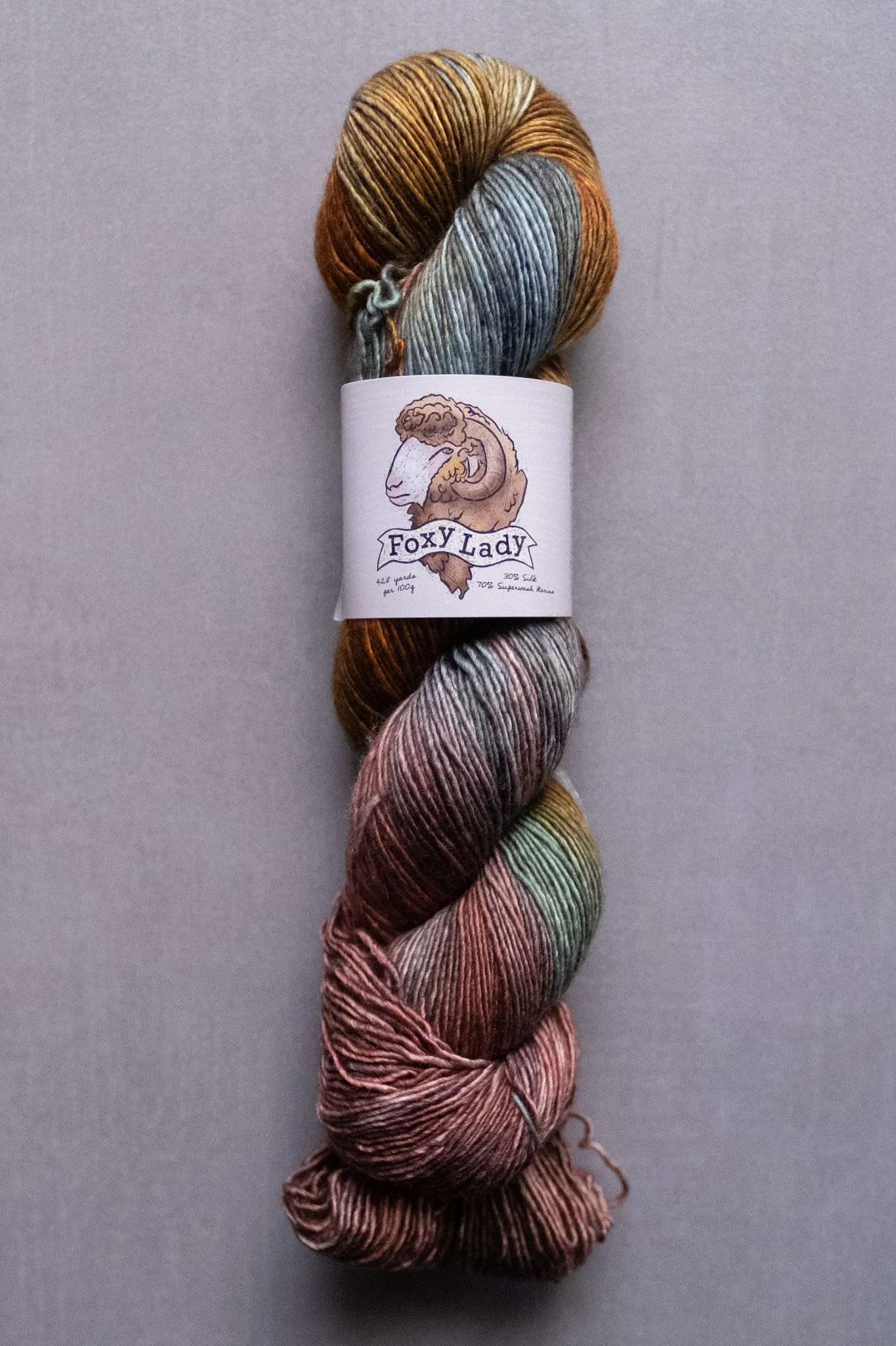 Foxy Lady Speckles - The Farmer's Daughter Fibers