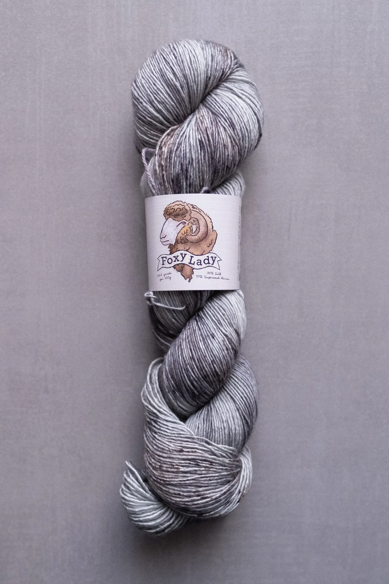 Foxy Lady Speckles - The Farmer's Daughter Fibers