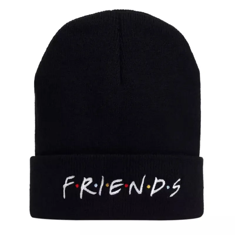 Friends Classic Black Beanie