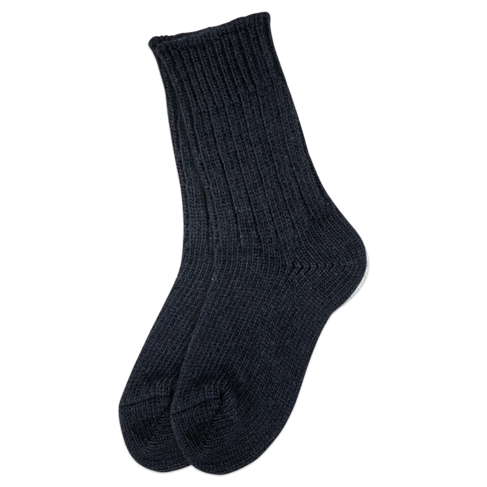 Helsinki Woolen Socks, Black