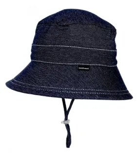 Kids Bucket Sun Hat - Denim