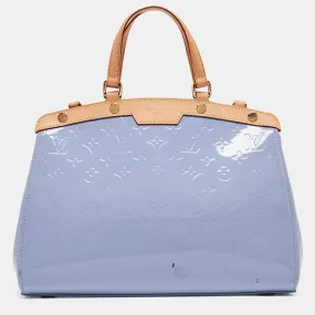 Lilac Monogram Vernis Brea MM Bag