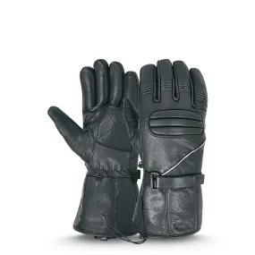 Mens Motorcycle Leather Mittens BFR 2212