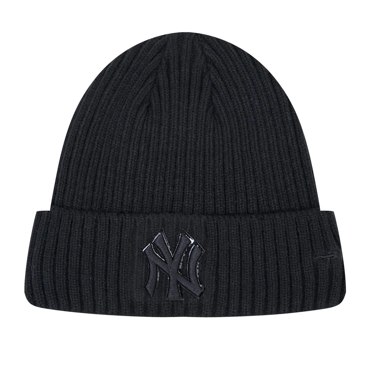 MLB NEW YORK YANKEES CLASSIC 3BK UNISEX BEANIE (TRIPLE BLACK)