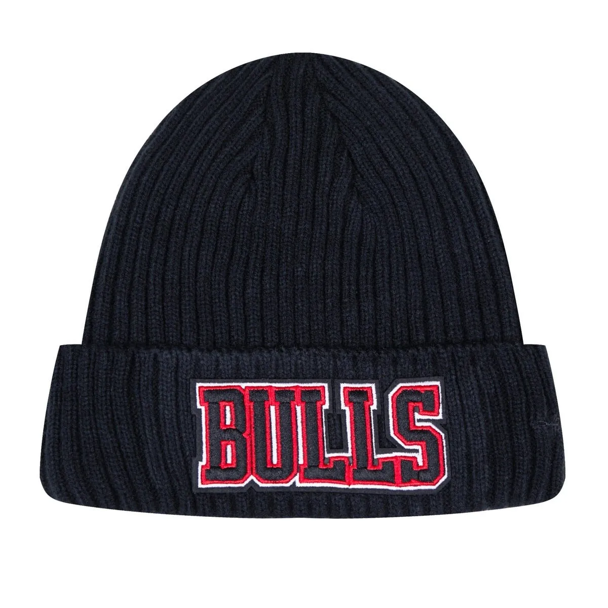 NBA CHICAGO BULLS CLASSIC CORE UNISEX BEANIE (BLACK)