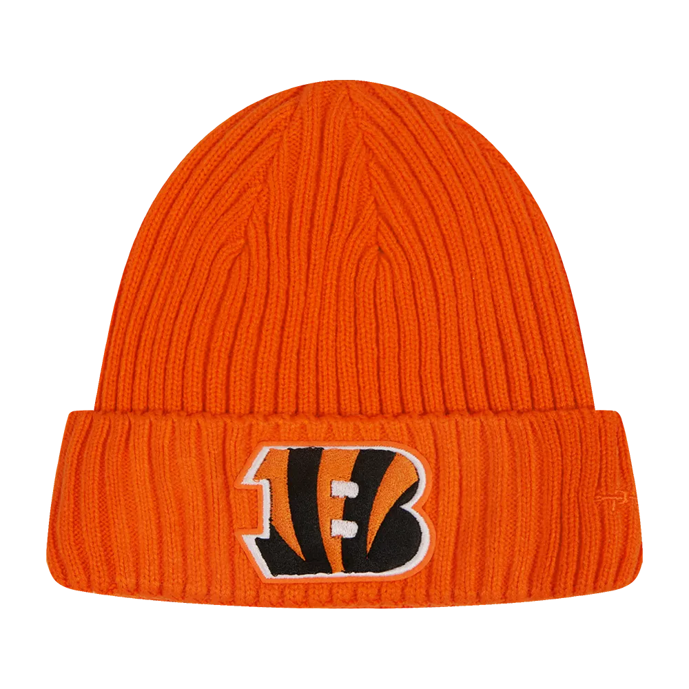 NFL CINCINNATI BENGALS CLASSIC CORE UNISEX BEANIE (ORANGE)