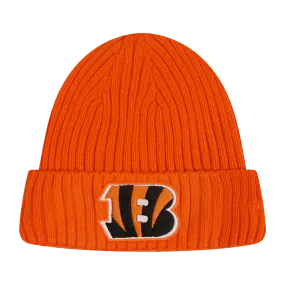 NFL CINCINNATI BENGALS CLASSIC CORE UNISEX BEANIE (ORANGE)