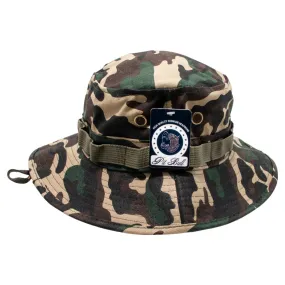 PB169 Pit Bull Plain Washed Boonies  With Strapped Bucket Hats [G.Camo]