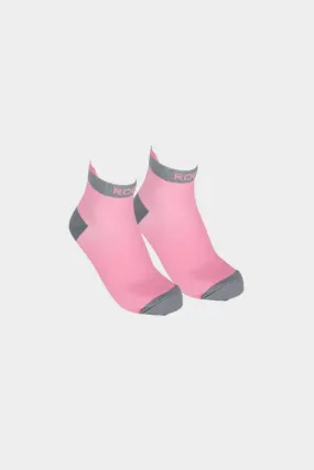 Pink Ankle Compression Socks