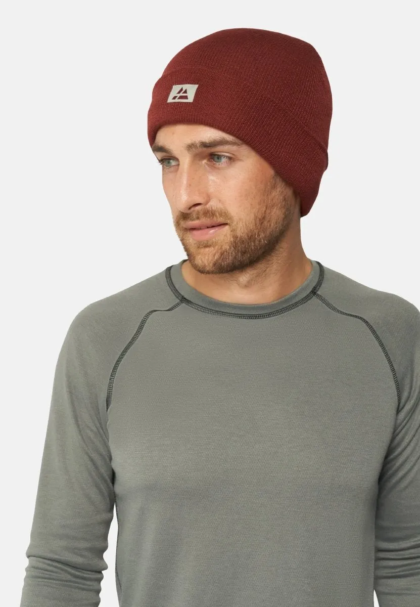 RECYCLED BEANIE WITH POLAR FLEECE