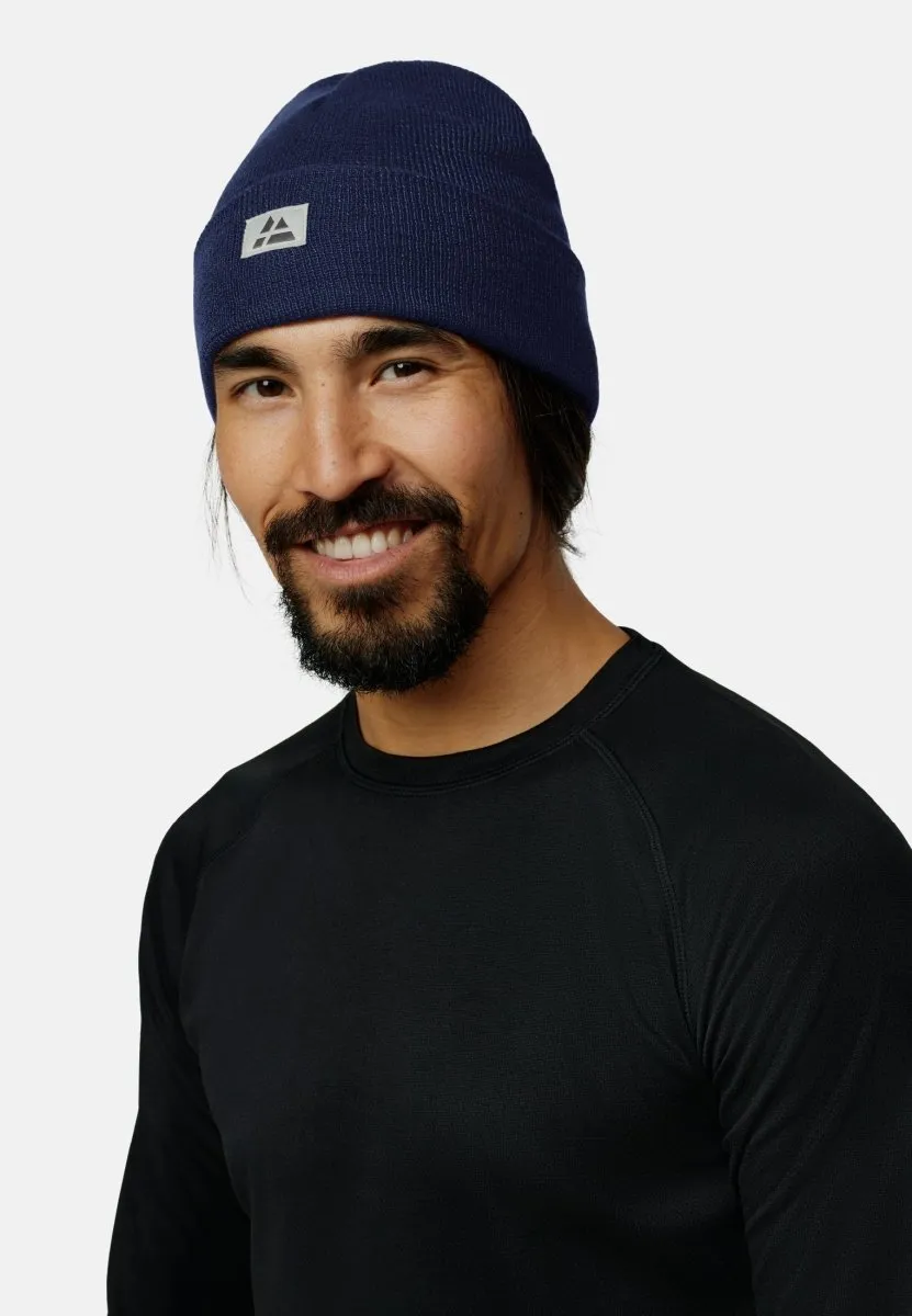 RECYCLED BEANIE WITH POLAR FLEECE