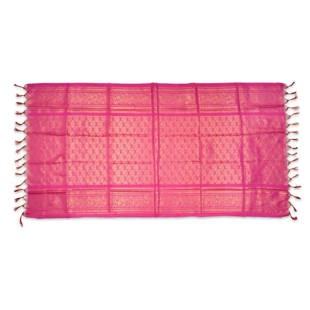 Shawl - 2 Mtr | Jari Towel/ Angavastram/ Jari Ponnadai Shawl for Men & Women