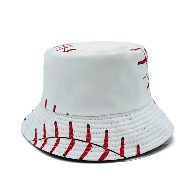 Sports-Themed Bucket Hats  - Fushia